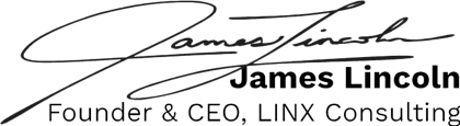 James Lincoln's signature